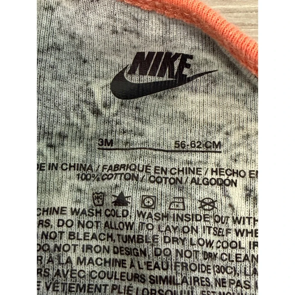 Nike Baby Boys Camo Just Do It Bodysuit Green Orange 3M 677838675634
